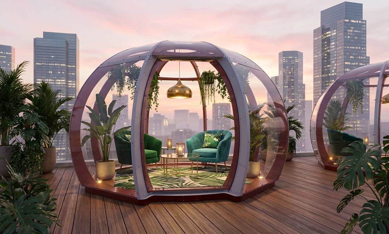 Создайте приватную атмосферу для гостей